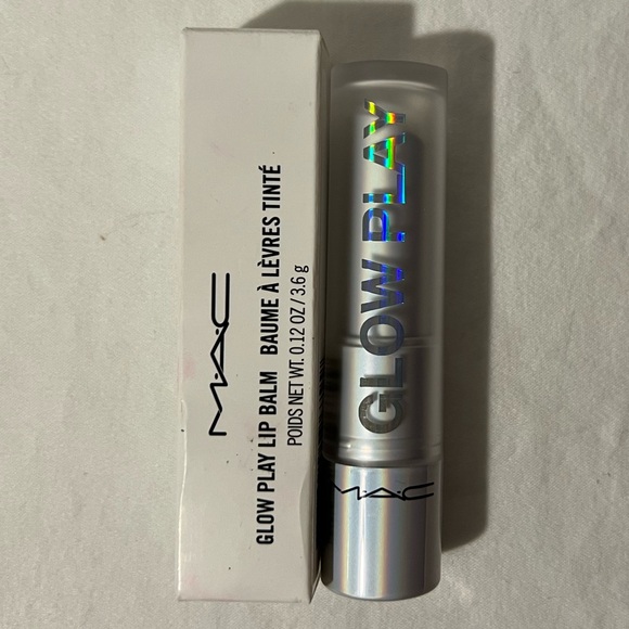 💋NIB💋 MAC Glow Play Lip Balm in Halo at Me - Picture 3 of 9
